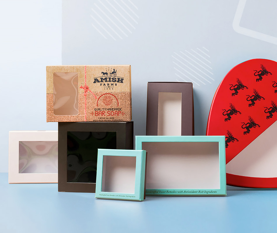 Custom Window Cut-Out Packaging &amp; Boxes | PakFactory Custom Packaging