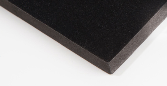 flocking insert foam finish