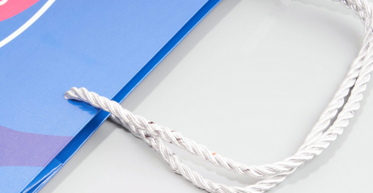 twisted polypropylene bag handle