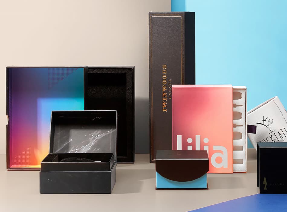 Custom Rigid / Setup Boxes for Luxury Packaging